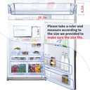 28 Inch DA63-08646A RT21M6213SR Refrigerator Door Shelf Bin Compatible with Sam-sung Refrigerator RT21M6213SG RT21M6213WW RT21M6213SR RT21M6215SG RT21M6215SR RT21M6215WW by Sikawai