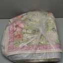 LIVEBOX 5 x 7 Pink Rugs for Bedroom Girls, Soft Patchwork Pink Rug for Living Room, Non-Slip Nursery Rug Girl, Washable Rugs 5x7 Carpet for Playroom