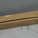 Cordless Bamboo Roman Shades 46x48in, Light Filtering Bamboo Blinds for Indoor Windows, Office, Bathroom and Living Room, Privacy Teak.