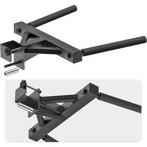 Dip Attachment for Power Cage with 5/8" or 1" Hole, Y-Shaped Dip Bar