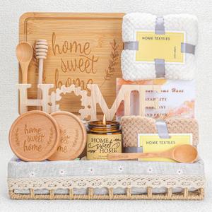 House Warming Gifts New Home,New Home Gifts Ideas,Realtors Closing Gift for House Buyers,Housewarming Bamboo Serving Board for Couple Women Men