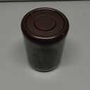 Tourdeus Coffee Canister for Ground Coffee, 13 oz Borosilicate Air Tight Coffee Bean Container with Pop Lid, CO₂ Releasing Valve for Grounds Coffee, Anti-UV