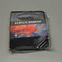 80 Colors Dual Tip Acrylic Paint Markers, Premium Dot & Fine Tip Coloring Paint Pens for Rock, Wood, Fabric, Canvas, Glass, Paper, Ceramic, Scrapbook, Vision Board and DIY Crafts Supplies Art Gifts