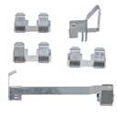 Battery Compartment Contact Piece Kit Replacement for Fluke Multimeter | Compatible for Fluke 1503 1507 1508 1577 1587CFC, Battery Spring Contact Plate, Batteries Holder Fixing Clip