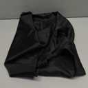 Biscaynebay Fabric Extra Long Shower Curtain Liners 72" Width by 96" Length, Black Water Resistant Bathroom Curtains, Rust Resistant Grommets Top Weighted Bottom Machine Washable