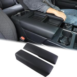 Upgrade Center Console Armrest Protector Cover Compatible with Toyota Tundra 2022+ & Sequoia 2023+ Central Armrest Seat Storage Box Cover Cushion Lid Protector Pad Waterproof Anti-Scratch Accessories