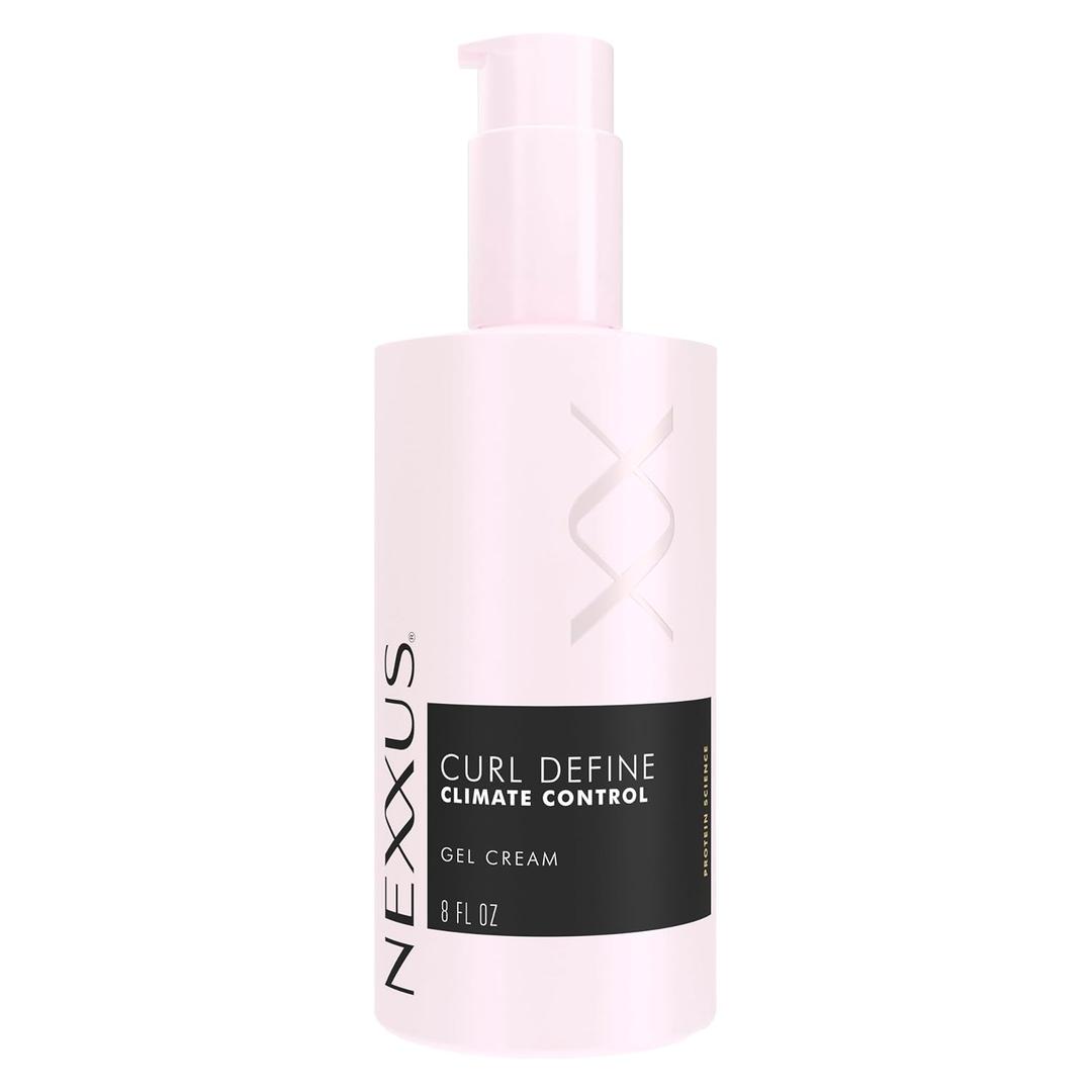 Nexxus Styling Curl Define Curl Cream Climate Control Gel Cream Hair Cream Powered by STYLEPROTECT Technology 8 fl oz