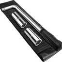 Telescoping Lug Wrench, Extended Lug Wheel Wrench with 17mm/19mm(3/4), 21mm(13/16)/22mm(7/8) Chrome Vanadium Steel Sockets for Car, Truck, Vans