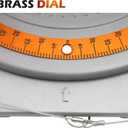 Low Profile Wheel Alignment Turn Plates Wheel Aligner System Turntables Radius Plates,Brass Dial Measurements,4 Ton Load Capacity for Alignment Scissor Lift 4-Post Lift