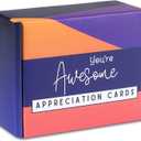 40 Inspirational You Are Awesome Cards - Motivational and Just Because Cards with Thoughtful Messages, Encouragement Gifts, Positive Affirmations, Thoughtful Gifts
