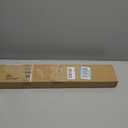 DEZ FURNISHINGS Cordless No Tools 1" Magnet Mini Blinds for Metal Doors, Room Darkening, 25" W x 42" H, White