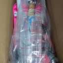 Swing Wiggle Scooter, 3 Wheels Drifting Folding Kick Scooter with 4-Level Adjustable Height/Foldable for Kids/Woman/Men Age 6+ Years Old (Pink)