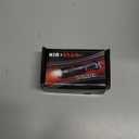 2 Pack Red Flashlight LED Single Mode Light 1 Mode LED Torch Scalable Red Light Flashlight for Astronomy Aviation Night Observation (Powered by Single AA Battery, Not Included)