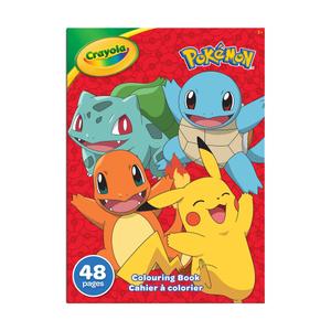 Crayola - Pokemon Colouring book - 48 pages
