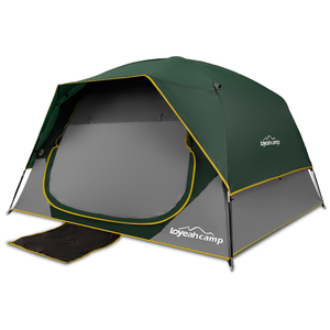 Tents 4 Person Camping Tent, Easy Setup Waterproof Family Tents for Camping, Portable Dome Tent for Outdoor Camping with Rainfly, Carry Bag