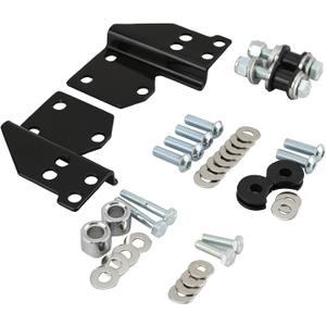 Front Docking Kit Fits for Harley Detachable Sissybar 1997-2008 Street Glide/Electra Glide/Road Glide/Road King (Sissybar Docking 97-08)