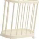 Laundry Basket Cart Dirty Clothes Basket Storage Organizer Container for Laundry Room, Cream Color