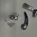 Amazicha Saddlebag Latch Kit Stainless Steel Saddle Bag Lifter Gloss Black fit for Harley Davidson Touring Street Glide Electra Glide Road King Road Glide Ultra Limited FLHR FLHT FLHX FLHTK 2014-2024