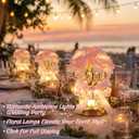 VIHOSE Rose Flower Lamp Mother Gift Crystal Table Lamp for Bedroom 3 Color Dimming Pink Night Light Birthday Gifts for Women Mom Girlfriend Wife