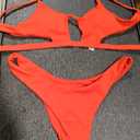 ZAFUL Red Women's Bikini 2pcs L