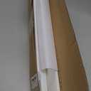 1 Set Peel and Stick Door Moulding Trim Kit Premade Wall Moulding Panels Flexible Self Adhesive 3D Wainscoting Panels for Mirror Window Frame Decor (Top 24"x36" and Bottom 24"x24")