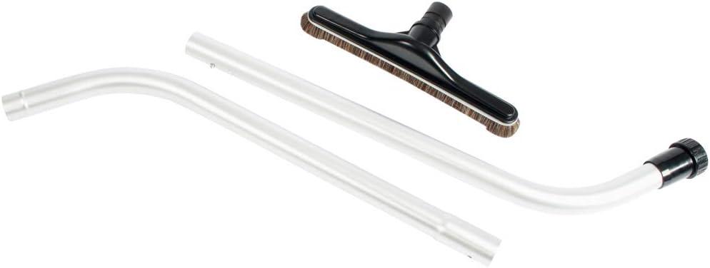 Cen-Tec Systems 95050 14 Natural Fill Floor Brush and 2-Piece S-Wand for Commercial Back Packs and Canister Vacuums, Black