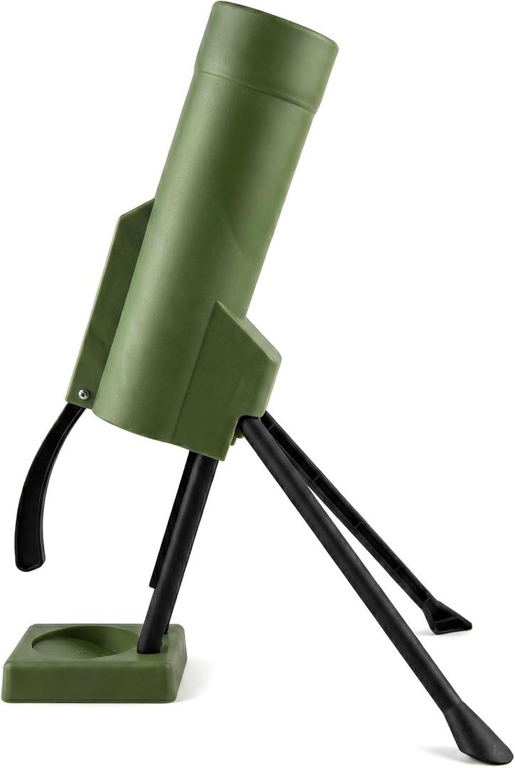 Mortar Bottle Opener Gadget Suitable for a bottle outer diameter of 60mm - Injection Molded Cap Launcher, Tactical Beer Opener Accessory for Men, Unique Man Gadgets, Novelty Gifts for Party