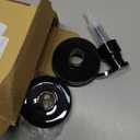 Amolliar Plastic Mason Jar Soap Dispenser Lids(2) - Universal Pump Replacement for Regular Mouth Jar - Long Tubes & Cute Lables -Farmhouse Decor for Kitchen, Bathroom, Dish Soap, Lotions, Hand Soap (Black)