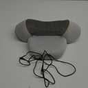 Pillow Traction Massager,3-in-1 Neck Pillow with Heat Therapy, Massage and Stretching (Light Gray)