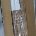 Cordless Bamboo Roman Shades 30x48in, Light Filtering Bamboo Blinds for Indoor Windows, Office, Bathroom and Living Room, Privacy Teak.