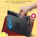 OMOTON 2-Pack Screen Protector for Nintendo Switch 2 [2025 Upgrade] with Easy-Fit Alignment Tray, 9H Hardness Accessories, Bubble-Free, Ultra HD Clear & Anti-Scratch, Case & Dock Friendly