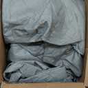 Umbrauto RV Cover Fits 27-30ft Travel Trailer, Lightweight Waterproof Camper Cover for Toy Hauler, with Gutter Caps, Tongne Jack Caps, Windproof Straps Winter Campsite