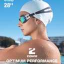 ZIONOR Swim Goggles, Upgraded G1 Polarized Swimming Goggles Anti-Fog for Adult Men Women