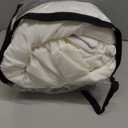 ZNSAYOTX Oversized Velvet 3 Piece Couch Cover with 2 Extra Large Seat Cushion Covers Stretch Sofa Cover for 2 Cushion Couch Thick Loveseat Sofa Slipcover for Living Room (White), 72"-92"(2 Cushions)