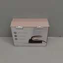 MIYOKO Mini Steam Iron for Clothes, 1000W Portable Small Iron, with Non-Stick Soleplate, 25G/Min High Speed Steams, 90ML Water Tank, 110-120V for Home Travel Sewing and Quilting, Black & Gold