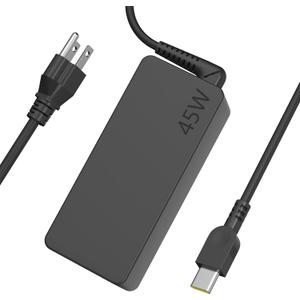 45W USB Type C AC Adapter Compatible wiht Lenovo Chromebook C330 300e 100e 500e N23 Yoga, Lenovo ThinkPad T480 T480s T580 2nd Gen MTK AST Type-C 20V 2.25A 45Watt Laptop Power Charger