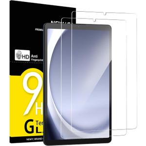 NEW'C 2 Pack Designed for Samsung Galaxy Tab A11, Tab A9 8.7 inches, (No compatible Tab A9+ 11 inch) Screen Protector Tempered Glass, Bubble Free, Ultra Resistant