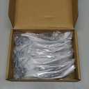 khtumeware 10 Pack 3-1/2" Drawer Pulls Matte Black Cabinet Cup Pulls Kitchen Hardware Cabinet Handles Drawer Handles Knobs 3.5 inch Hole Center