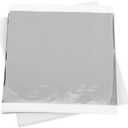 BOHUIZ 200 Pcs Silver Leaf Sheets, 14cm Silver Leaf Foil, Gold Leaf Foil for Nail, Art Crafts, Painting, Home Walls, Interior Multi Artistic Decoration, Imitation Silver Foil Sheets