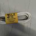 3 x Premier Value Aux Cable 3.5ft White, Green, Blue