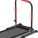 Adjustable Walking Pad Handle only, 19.7 inch Wide, 38 inch Max Height, Red