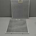 2-Pack WA0575 Range Hood Filter 14.4"x13.5"x0.35" Replacement Compatible with Vissani 30-inch Pyramid or Wall Mount Hood, 5-Layer Aluminum Mesh Grease Filter