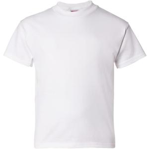 Hanes Boys Essentials Short Sleeve T-shirt Value Pack, 3 or 6-Pack (X-Small)