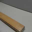 Blinds for Indoor Windows 1" Vinyl L-Shaped Slats Cordless Mini Blinds for Home, 27" W  36" H - White