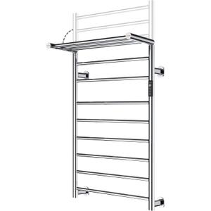 Heated Towel Rack Foldable Smart Dual-Zone App No-Drill Chrome CA3