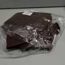 Shukii Stool Covers - 2 Pack PU Slipcover with Elastic Cushion for Round Bar Stool and Chair (L (14"-16") 2 Counts, Coffee)