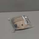 High Waisted Seamless Thongs for Women Nylon Cotton Blend Sexy Invisible Panties Underwear 5 Pack (Large)