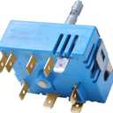 DG44-01007B DG44-01007A PER001-13 T Triple Burner Switch Compatible with Samsung Range, Replaces DG44-01007A PER001-03 T PER001-13 T, DG44-01007B Regulator for Precise Temperature Control