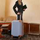 Cosbarn Luggage Sets 5 Piece Suitcases with Wheels, Suitcase Set ABS Hard Case Luggage with TSA Lock Spinner Wheels Durable Travel Luggage