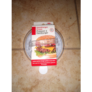 Culinary Elements Pair of Plastic Hamburger Presses Good Living 